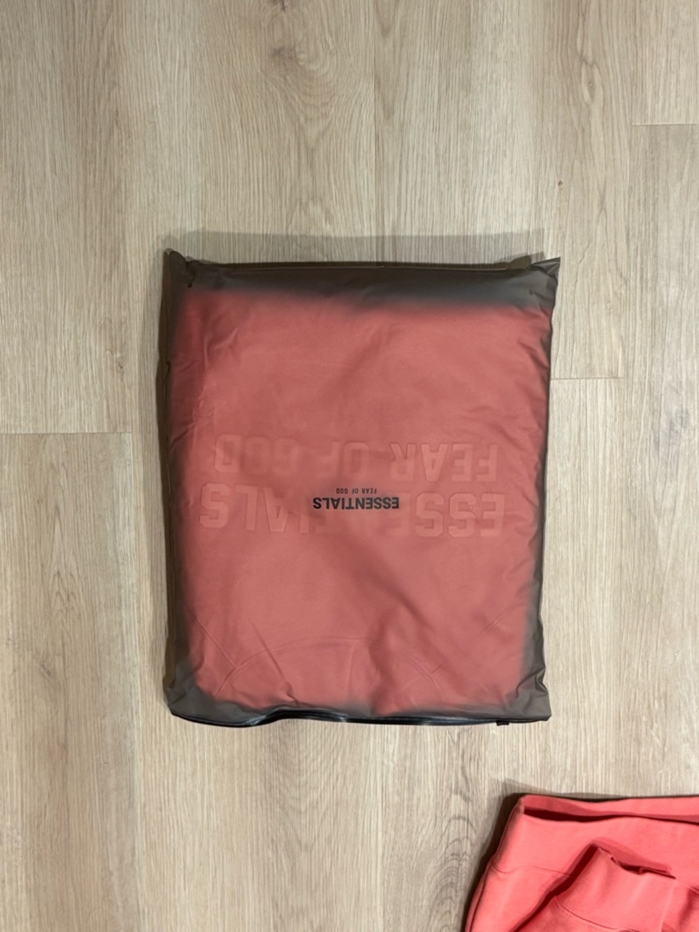 Essentials Fear of God Coral Hoodie & Sweatpants Set NWT - Picture 4 of 5
